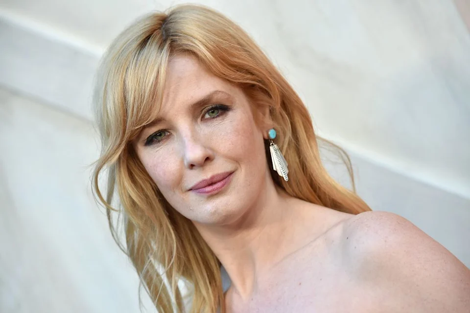 Kelly Reilly, actress, smiling