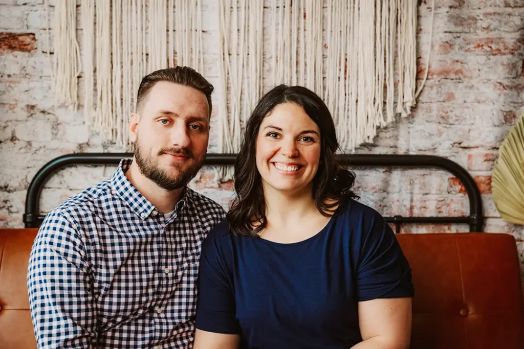 Kelsey and Caleb Hatcher, of Alabama, are soon to be the parents of five children. cjshaverphoto, LLC